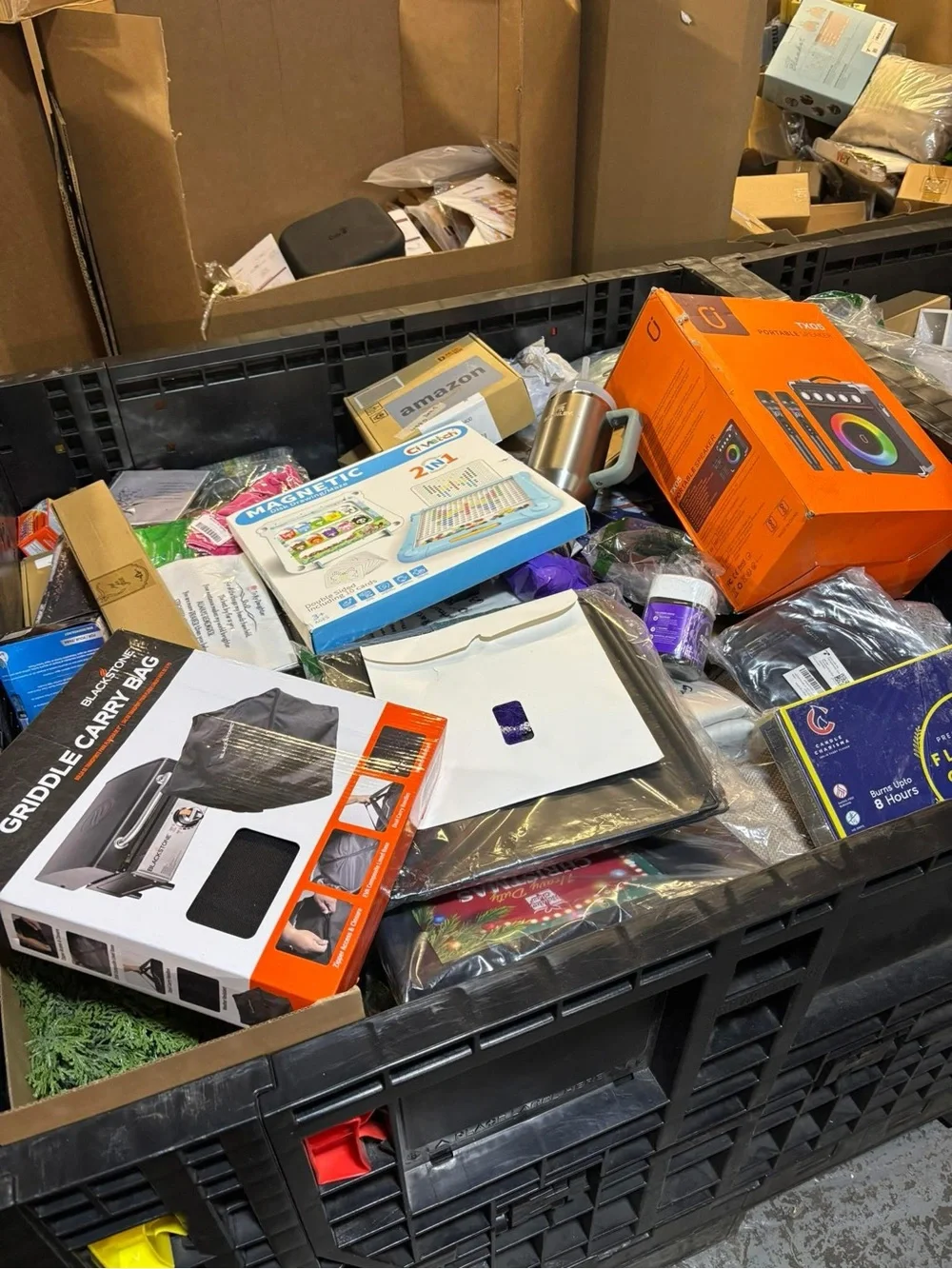 180 Large box Amazon Walmart TJ max marshal Target return LIQUIDATION MYSTERY - Picture 7 of 14